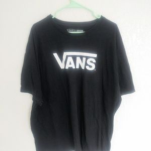 [ VANS xxl black logo classic t shirt ]